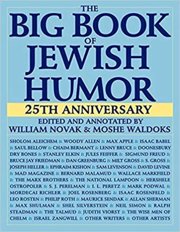 Book cover for "The Big Book of Jewish Humor" by William Novak