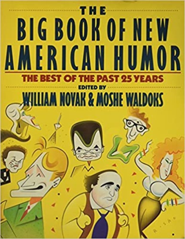Book cover for "The Big Book of New American Humor" by William Novak