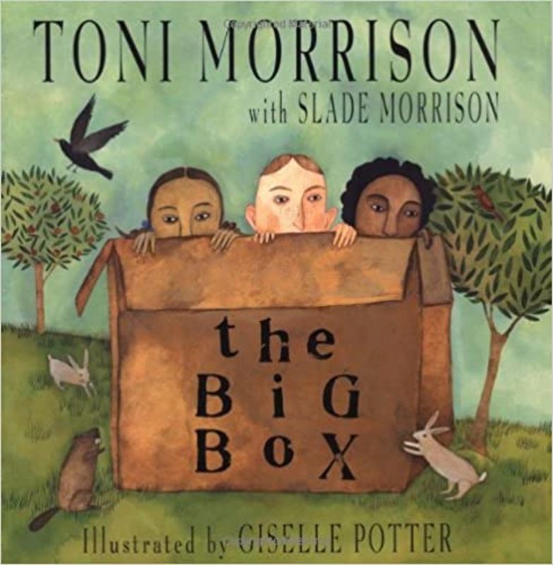 Book cover for "The Big Box" by Toni Morrison