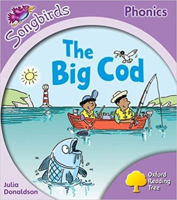 Book cover for "The Big Cod" by Julia Donaldson