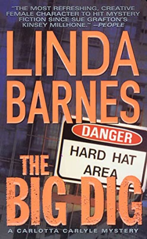 Book cover for "The Big Dig" by Linda Barnes