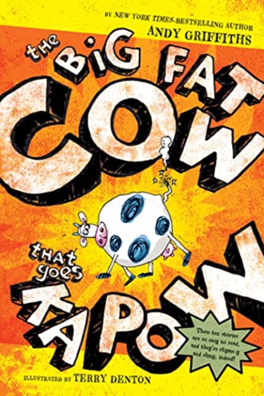 Book cover for "The Big Fat Cow That Goes Kapow" by Andy Griffiths
