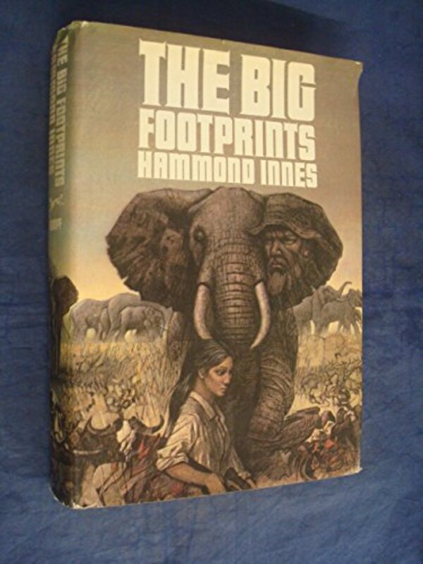 Book cover for "The Big Footprints" by Hammond Innes