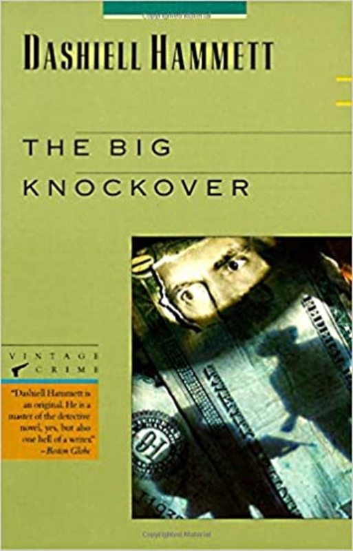 Book cover for "The Big Knockover" by Dashiell Hammett