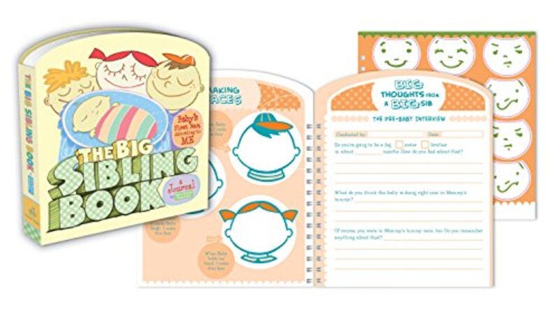 Book cover for "The Big Sibling Book: Baby's First Year According to ME" by Amy Krouse Rosenthal