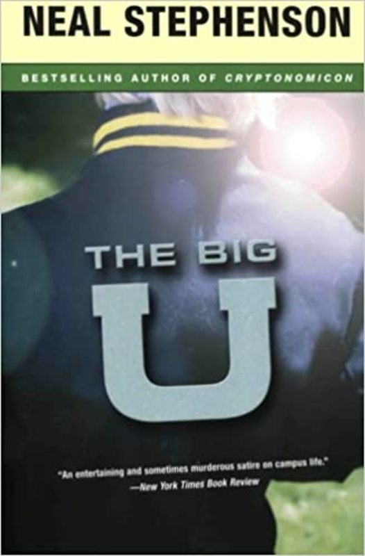 Book cover for "The Big U" by Neal Stephenson