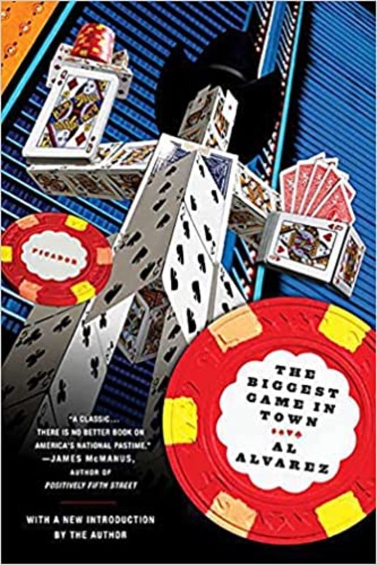 Book cover for "The Biggest Game in Town" by Al Alvarez