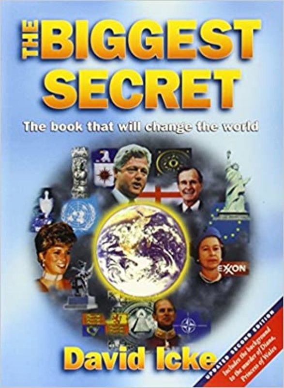 Book cover for "The Biggest Secret" by David Icke