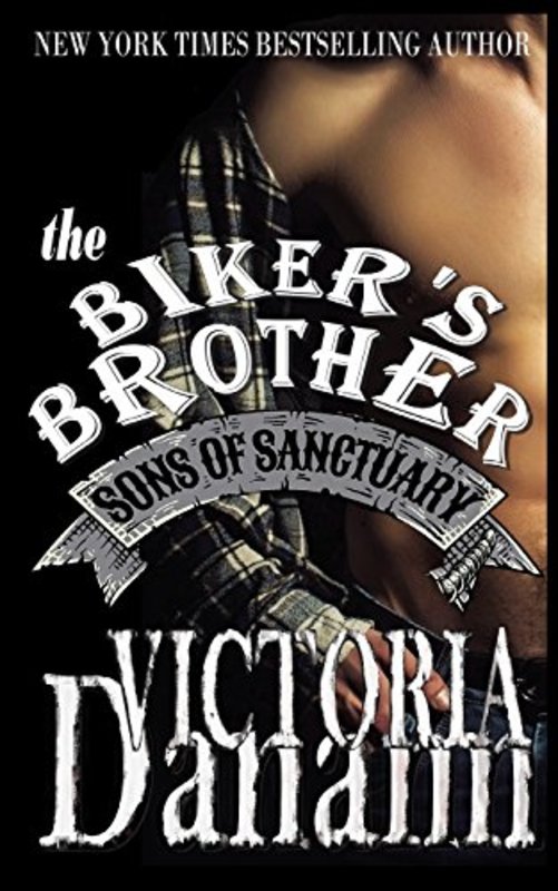 Book cover for "The Biker's Brother" by Victoria Danann
