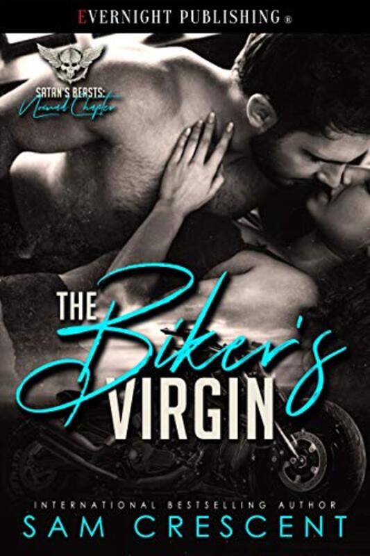 Book cover for "The Biker's Virgin" by Sam Crescent