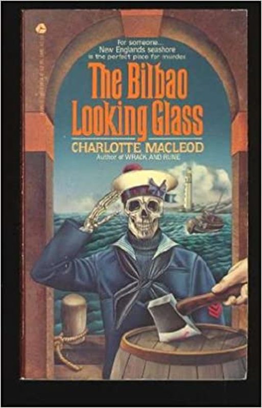 Book cover for "The Bilbao Looking Glass" by Charlotte MacLeod