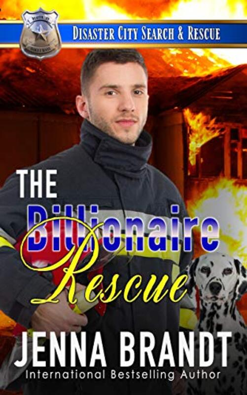 Book cover for "The Billionaire Rescue" by Jenna Brandt