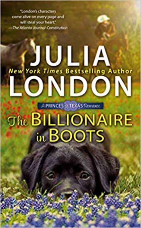 Book cover for "The Billionaire in Boots" by Julia London