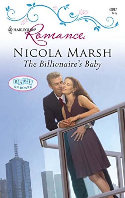 Book cover for "The Billionaire's Baby" by Nicola Marsh
