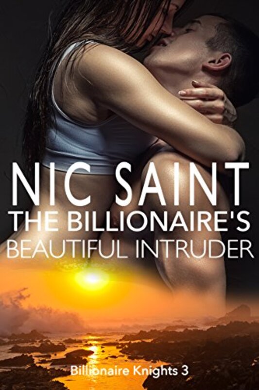 Book cover for "The Billionaire's Beautiful Intruder" by Nic Saint
