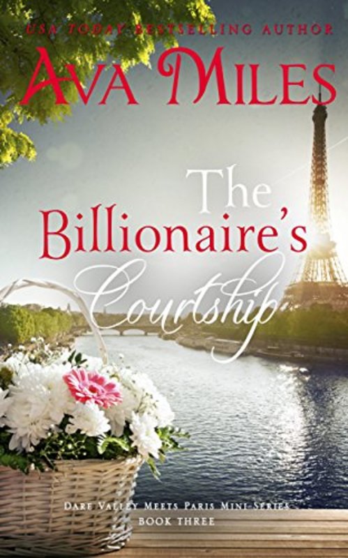Book cover for "The Billionaire's Courtship" by Ava Miles