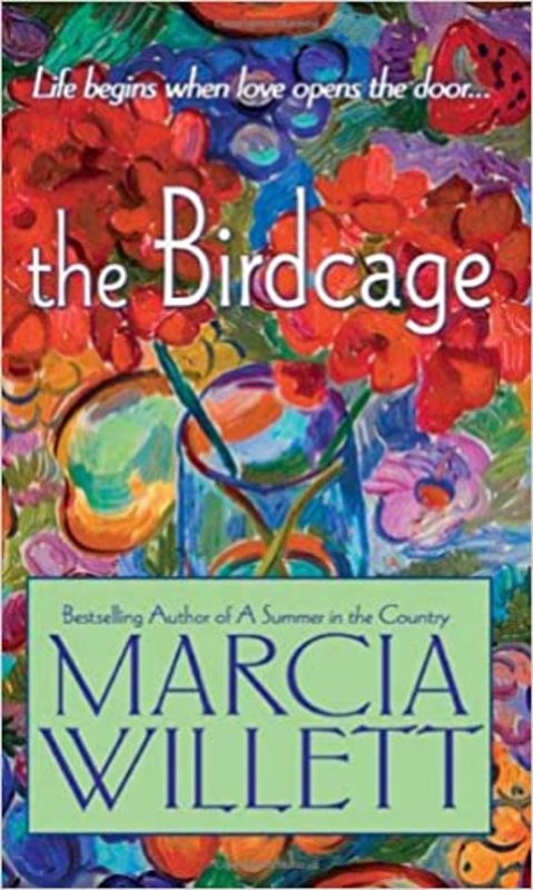 Book cover for "The Birdcage" by Marcia Willett