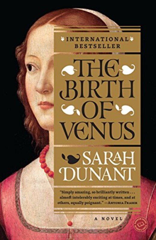 Book cover for "The Birth of Venus" by Sarah Dunant