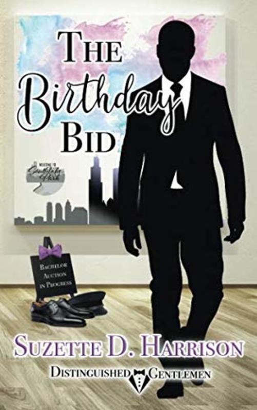 Book cover for "The Birthday Bid" by Suzette D Harrison