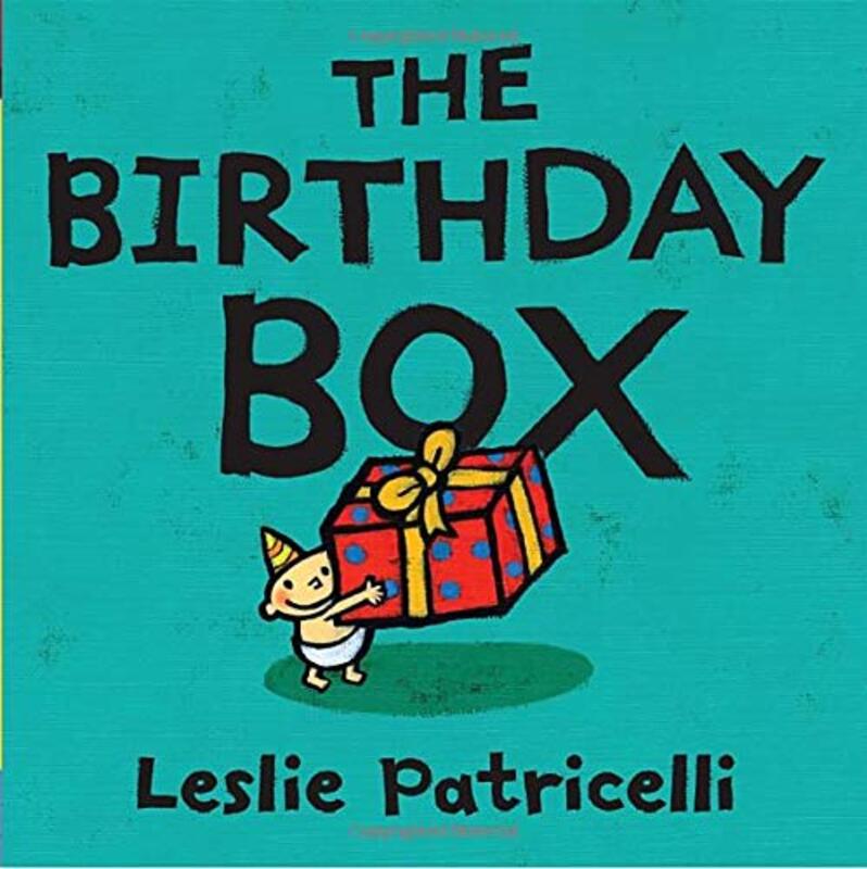 Book cover for "The Birthday Box" by Leslie Patricelli