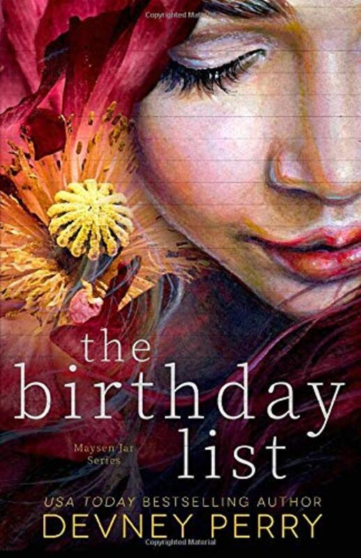 Book cover for "The Birthday List" by Devney Perry