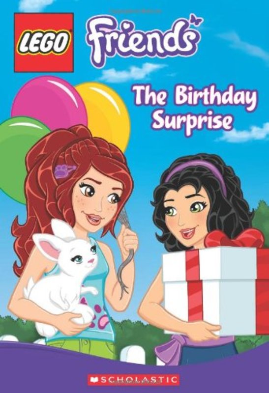 Book cover for "The Birthday Surprise" by Tracey West