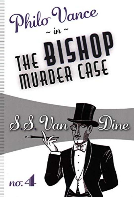 Book cover for "The Bishop Murder Case" by SS Van Dine