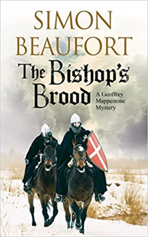 Book cover for "The Bishop's Brood" by Susanna Gregory
