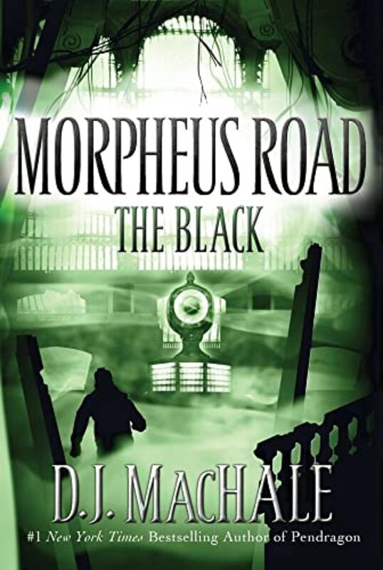 Book cover for "The Black" by DJ MacHale