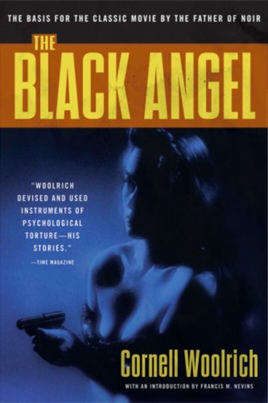 Book cover for "The Black Angel" by Cornell Woolrich