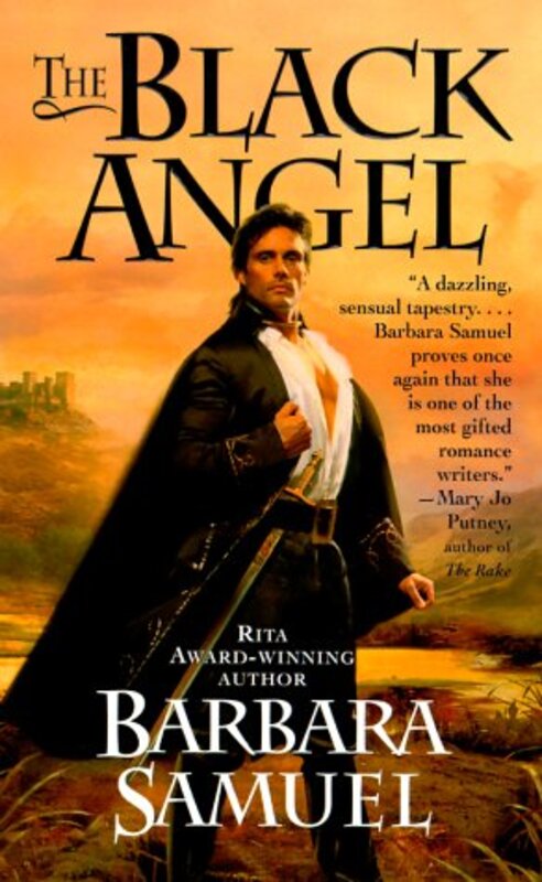 Book cover for "The Black Angel" by Barbara Samuel