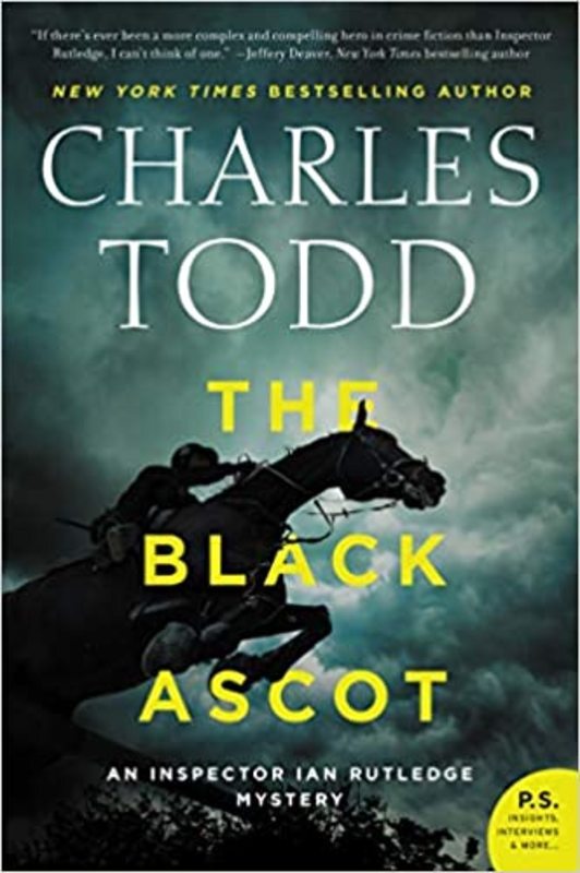 Book cover for "The Black Ascot" by Charles Todd