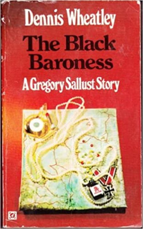 Book cover for "The Black Baroness" by Dennis Wheatley