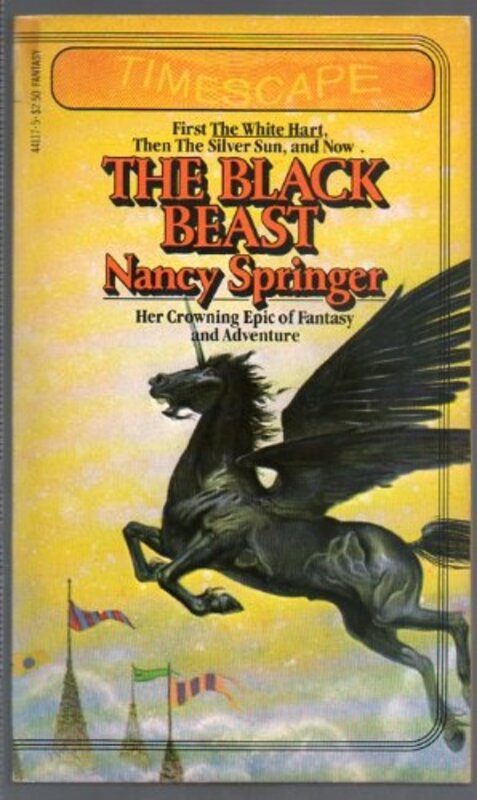 Book cover for "The Black Beast" by Nancy Connor Springer