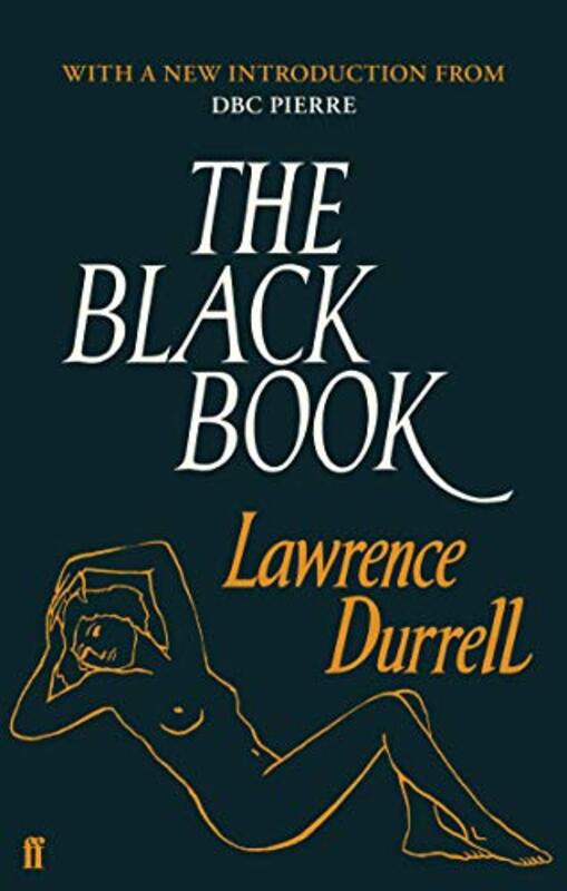 Book cover for "The Black Book" by Lawrence Durrell