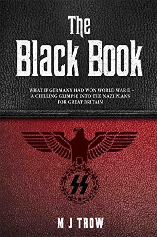 Book cover for "The Black Book" by MJ Trow
