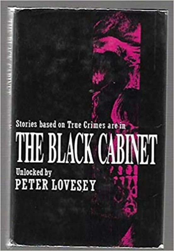 Book cover for "The Black Cabinet" by Peter Lovesey
