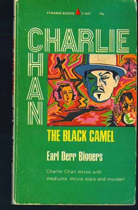 Book cover for "The Black Camel" by Earl Derr Biggers