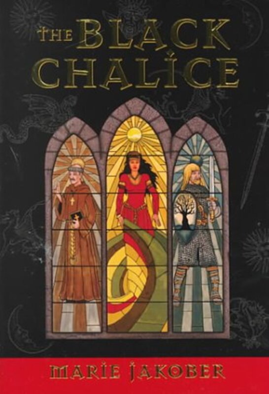 Book cover for "The Black Chalice" by Marie Jakober