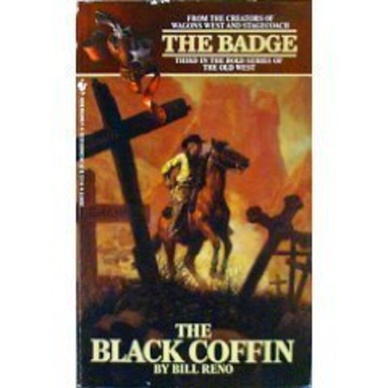 Book cover for "The Black Coffin" by Bill Reno