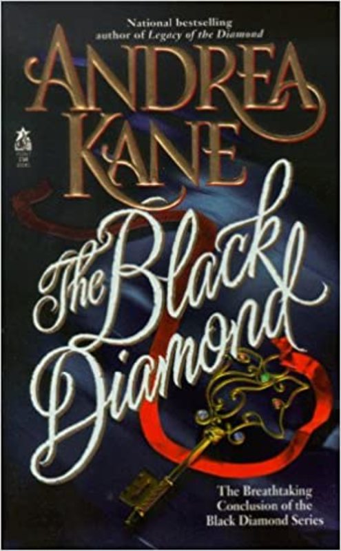 Book cover for "The Black Diamond" by Andrea Kane