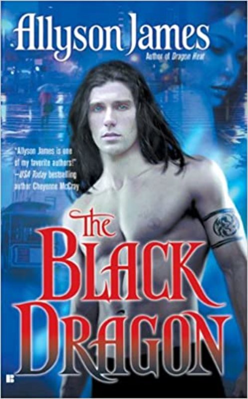 Book cover for "The Black Dragon" by Jennifer Ashley