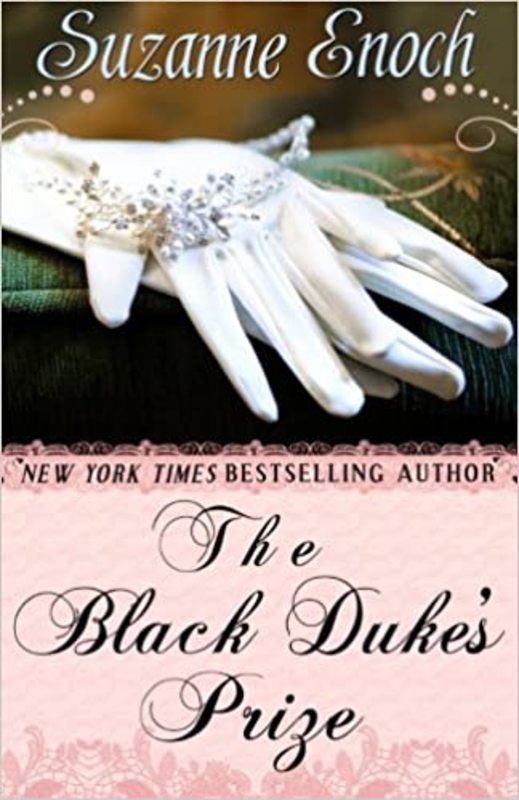 Book cover for "The Black Duke's Prize" by Suzanne Enoch