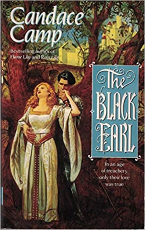 Book cover for "The Black Earl" by Candace Camp
