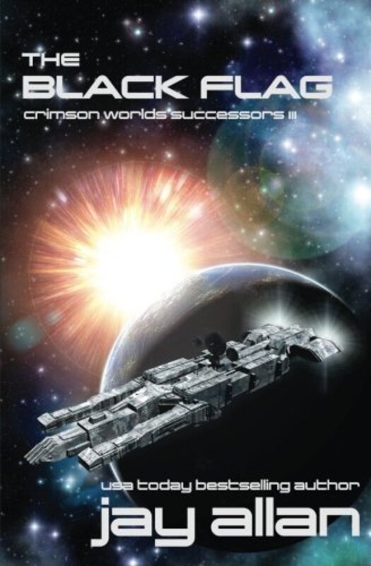 Book cover for "The Black Flag" by Jay Allan