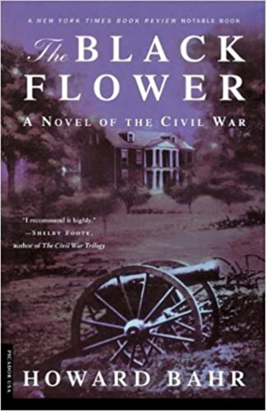 Book cover for "The Black Flower" by Howard Bahr
