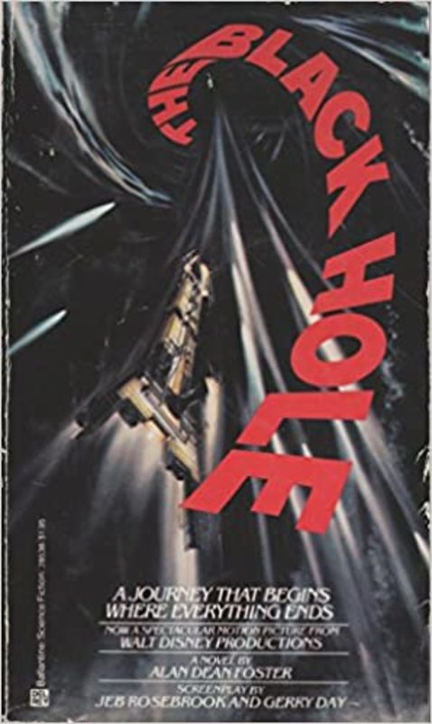 Book cover for "The Black Hole" by Alan Dean Foster