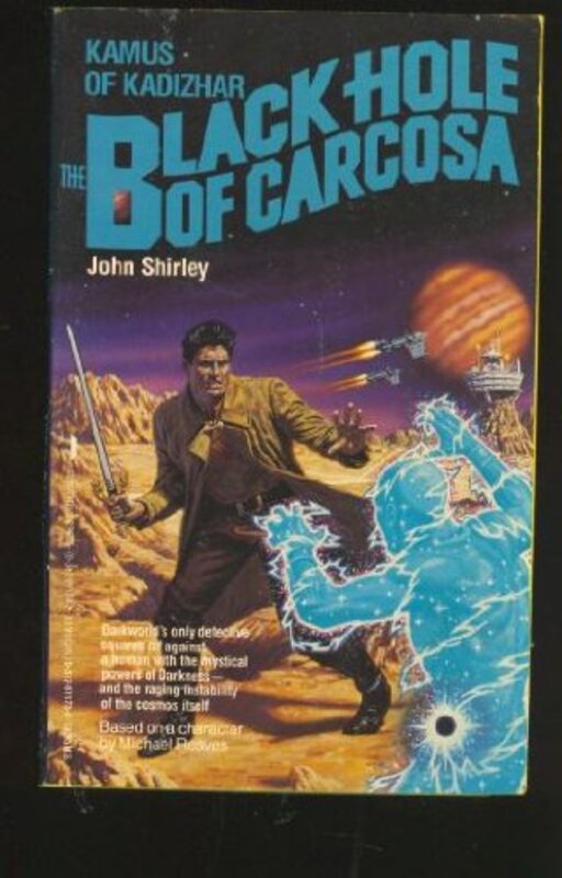 Book cover for "The Black Hole of Carcosa" by John Shirley