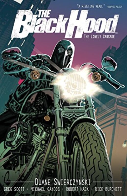 Book cover for "The Black Hood, Vol. 2" by Duane Swierczynski