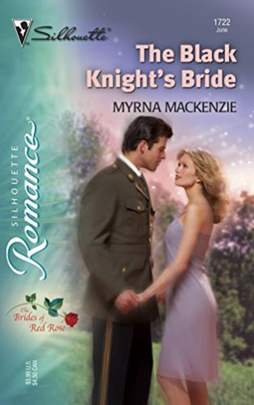 Book cover for "The Black Knight's Bride" by Myrna Mackenzie